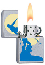 Zapalniczka Zippo Gdańsk, Satin Chrome
