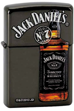 Zapalniczka Zippo Jack Daniels, Black Matte