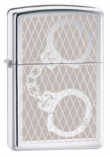 Zapalniczka Zippo Kajdanki, High Polish Chrome