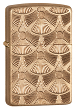 Zapalniczka Zippo Texture, Armor Tumbled Brass