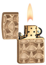Zapalniczka Zippo Texture, Armor Tumbled Brass