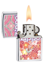 Zapalniczka Zippo Rosebird, High Polish Chrome
