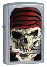 Zapalniczka Zippo Pirat, Street Chrome