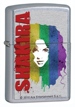 Zapalniczka Zippo Shakira, Street Chrome