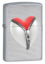 Zapalniczka Zippo Heart Zipper 4, Chrome Arch