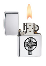 Zapalniczka Zippo Celtic Cross, High Polish Chrome