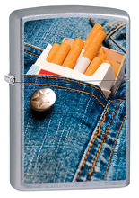 Zapalniczka Zippo Papieroski, Street Chrome