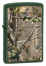Zapalniczka Zippo W lesie, Green Matte