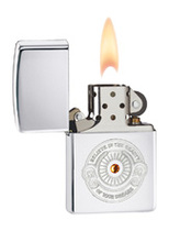Zapalniczka Zippo Rozeta- Swarovski Crystal, High Polish Chrome