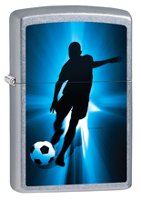 Zapalniczka Zippo Piłkarz, Street Chrome