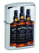 Zapalniczka Zippo Jack Daniel's Bottle, High Polish Chrome