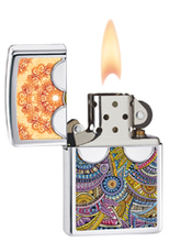 Zapalniczka Zippo Hippie Glasses, High Polish Chrome