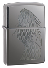 Zapalniczka Zippo Seductive Silhouette, Black Ice