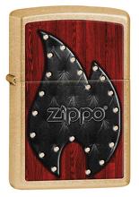 Zapalniczka Zippo Flame Western Style, Gold Dust