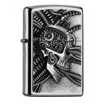 Zapalniczka Zippo Cyberpunk Skull