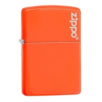 Zapalniczka Zippo Neon Orange Zippo Logo