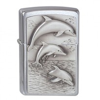 Zapalniczka Zippo Delfiny