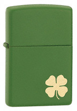 Zapalniczka Zippo Shamrock, Moss Green Matte