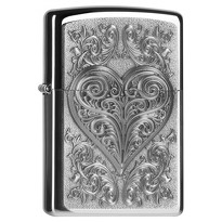 Zapalniczka Zippo Heart with Ornaments