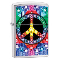 Zapalniczka Zippo Gemed Peace Sign