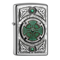 Zapalniczka Zippo Celtic Green Cross