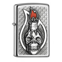 Zapalniczka Zippo Candle Skull