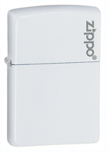 Zapalniczka Zippo White Matte Zippo Logo