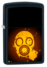 Zapalniczka Zippo Maska, Black Matte