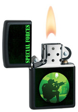 Zapalniczka Zippo Snajper, Black Matte