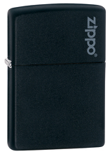 Zapalniczka Zippo Black Matte w/Zippo logo