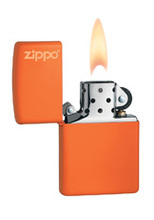 Zapalniczka Zippo Orange Matte, w/Zippo Logo