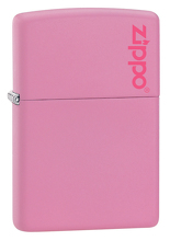 Zapalniczka Zippo Pink Matte w/Zippo Logo