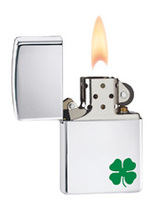 Zapalniczka Zippo A Bit 'O' Luck, High Polish Chrome