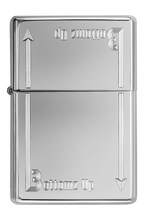 Zapalniczka Zippo Bottom Up Logo, High Polish Chrome