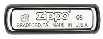 Zapalniczka Zippo Bottom Up Logo, High Polish Chrome