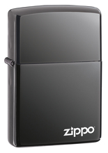 Zapalniczka Zippo Black Ice, Zippo Logo 