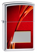Zapalniczka Zippo Luxury Red, High Polish Chrome