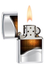 Zapalniczka Zippo Amber, High Polish Chrome