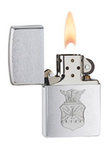 Zapalniczka Zippo Air Force Crest Emblem, Brushed Chrome