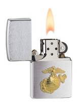 Zapalniczka Zippo Marines Emblem, Brushed Chrome