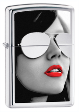 Zapalniczka Zippo Sunglasses, High Polish Chrome