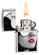 220 154 Zapalniczka Zippo Sunglasses, High Polish Chrome