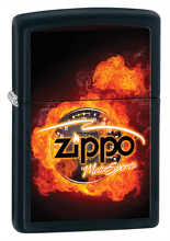 Zapalniczka Zippo Motor Sport, Black Matte