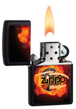 Zapalniczka Zippo Motor Sport, Black Matte
