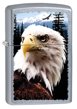 Zapalniczka Zippo American Eagle, Street Chrome