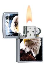 Zapalniczka Zippo American Eagle, Street Chrome