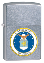 Zapalniczka Zippo US Air Force, Street Chrome