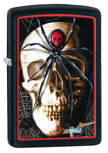 Zapalniczka Zippo Mazzi pająk, Black Matte