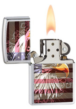 Zapalniczka Zippo Orzeł, Brushed Chrome