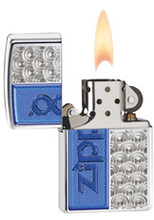 Zapalniczka Zippo Logo emblemat, High Polish Chrome